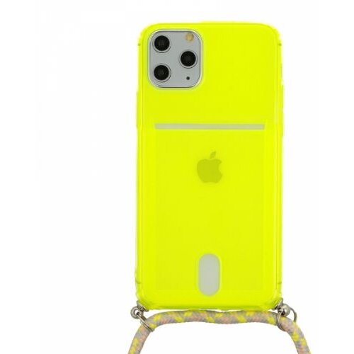 Nillkin summer silikonski ovitek z vrvico za iphone 12 pro max - limeta Cene