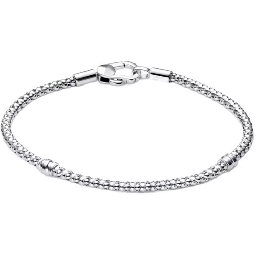 Pandora 593681C00-18 Studded Clasp & Chain narukvica Slike