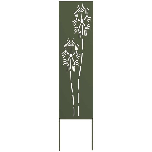 vidaXL Zaslon za zasebnost v vrtu Ureznine Olivno zelena 32 x 140 cm, (5000249748) Cene