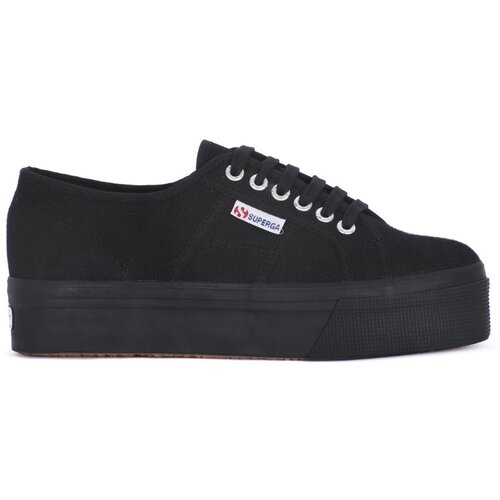 Superga Modne superge COTU FULL BLACK UP AND DOWN Črna Slike