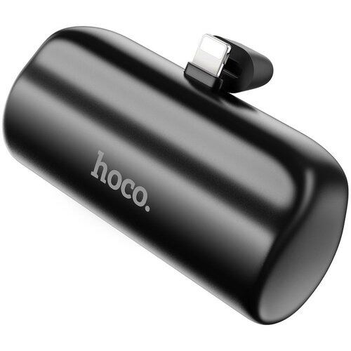 Hoco powerbank 5000 mah sa integrisanim konektorom lightning 2A J106 crni Slike