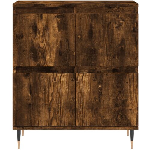  Komoda boja dimljenog hrasta 60 x 35 x 70 cm konstruirano drvo Smeđa Slike