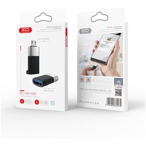 XO USB 2.0 na Micro adapter NB149G Slike