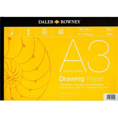 Daler Rowny Skicirka Graphic Series A3, 200 g, 20 listna, (22005431) Cene