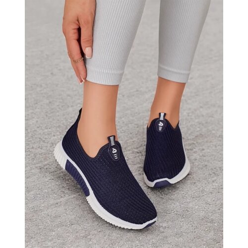 Resti Navy blue women's slip-on sports shoes Palomena - Footwear Cijene