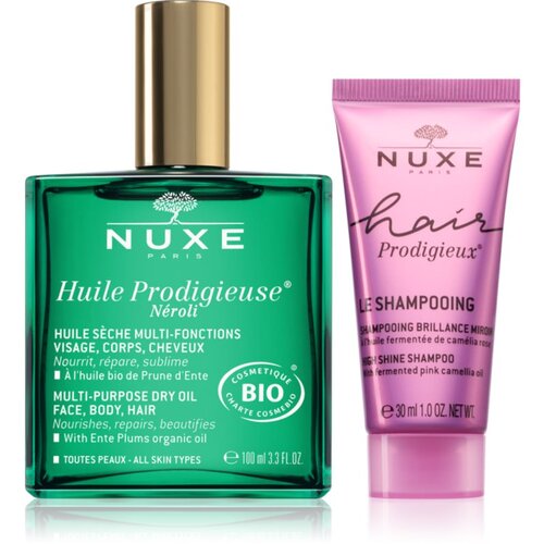 Nuxe Prodigieux N&eacute;roli set Multi-Purpose Dry Oil + High Shine Shampoo 100 ml + 30 ml Cijene
