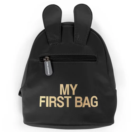 Childhome My First Bag Black dječji ruksak 20x8x24 cm