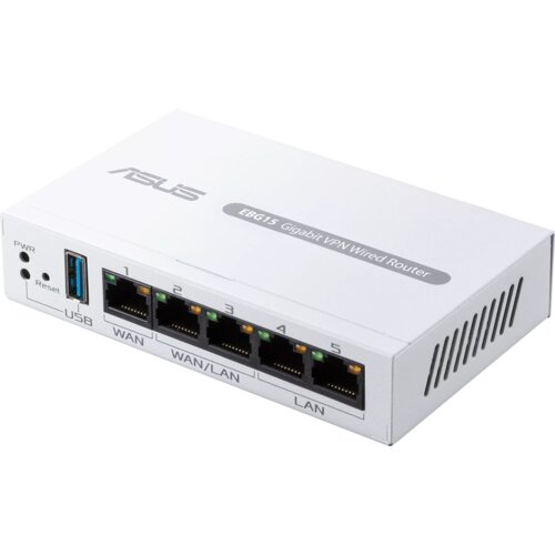 Asus ExpertWiFi EBG15 wired router Gigabit Ethernet White Slike