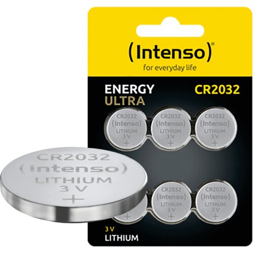 Intenso Baterija litijeva, CR2032/6, 3 V, gumbasta, blister 6 kos Slike