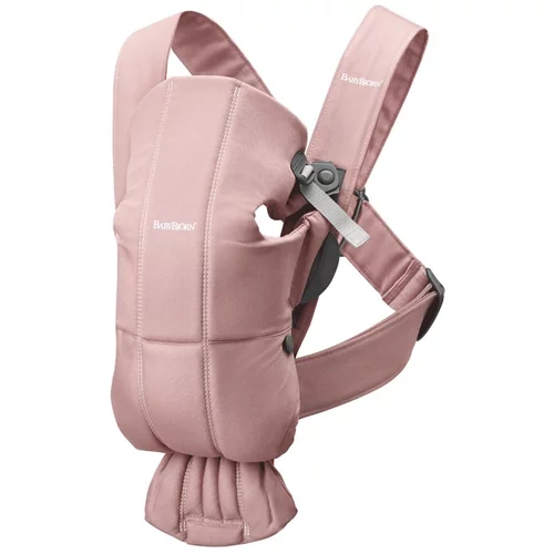 BabyBjörn® ergonomska nosiljka mini woven dusty pink