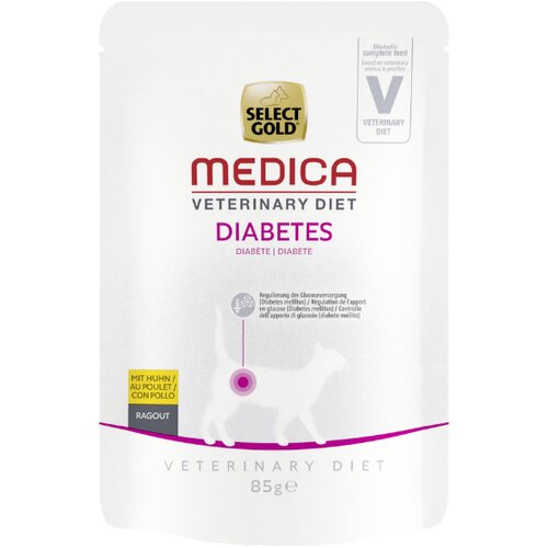 Select Gold Cat Medica Diabetes piletina 85 g, vrećica Cijene