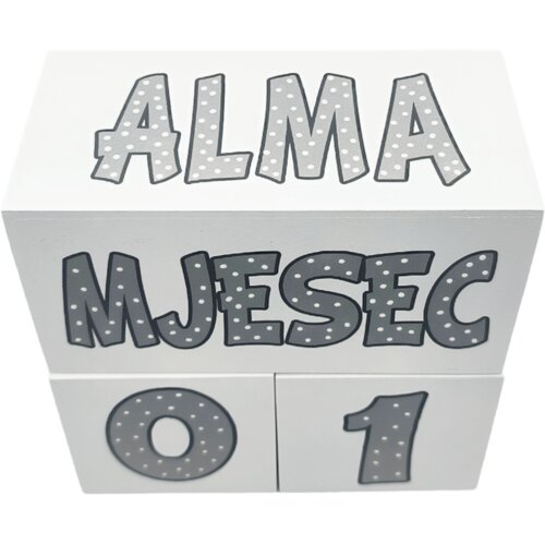 Milestone Kocke &ndash; Zabilježite svaki važan trenutak rasta va&scaron;eg djeteta! Cijene