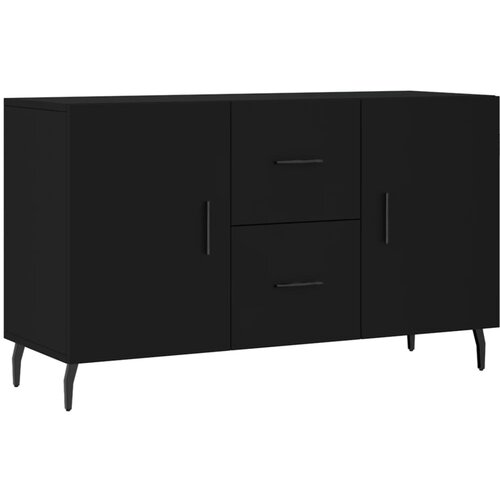 Maison Chic Komoda - Predalnik črno 100x36x60 cm inženirski les, (21716314) Slike