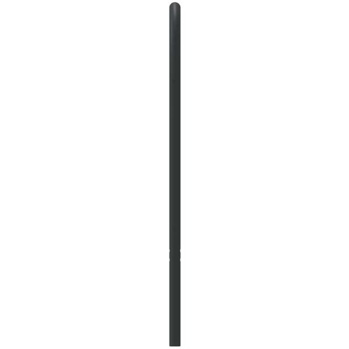  Metalno uzglavlje crno 80 cm Slike