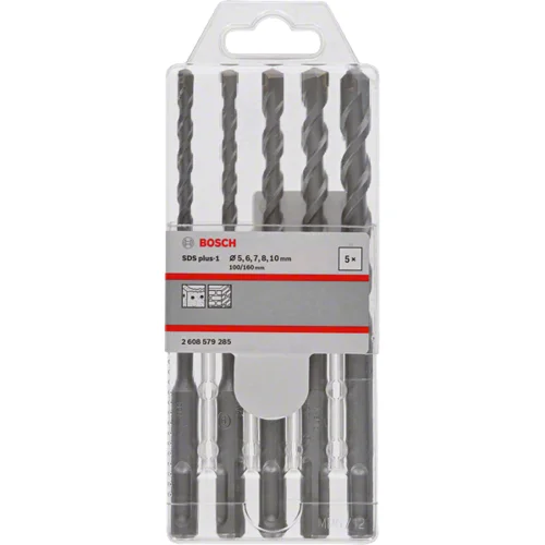 Bosch SDS PLUS-1 SET SVEDROV. 5/6/7/8/10, (21373774)