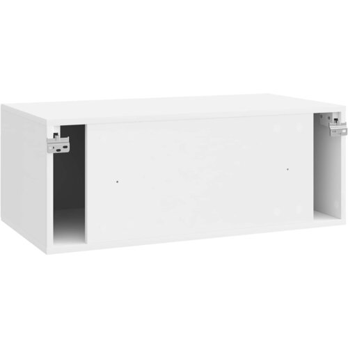  ormar za zid Zidne Bijela visokog sjaja 78,5 x 41 x 30 cm Slike