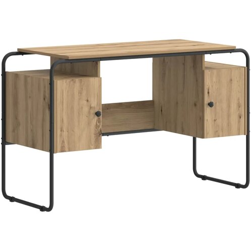  Stol s pohranom Hrast artisan 120 x 50 5 x 75 5 cm - Hrast artisan Slike