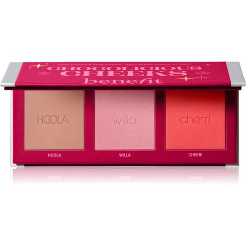 Benefit Chocolicious Cheeks večnamenska paleta 3x2.5 g Cene
