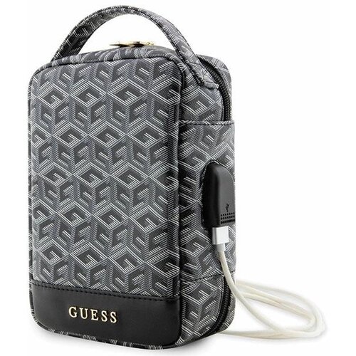 Guess guhbhgcfsek organizer torba črna gcube stripe hand in shouler, (21832984) Slike