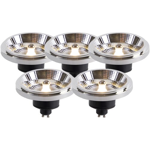 LUEDD Komplet 5 LED žarnic AR111 GU10 12W 2000K-3000K zatemnitev do toplega Cene