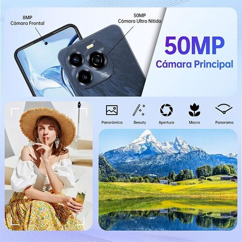 Oukitel C65 blue Smart phone4G/Octa-Core/6.7"HD/128GB/4+12GB/50M/8MP/5150mAh/Android 15 Cene