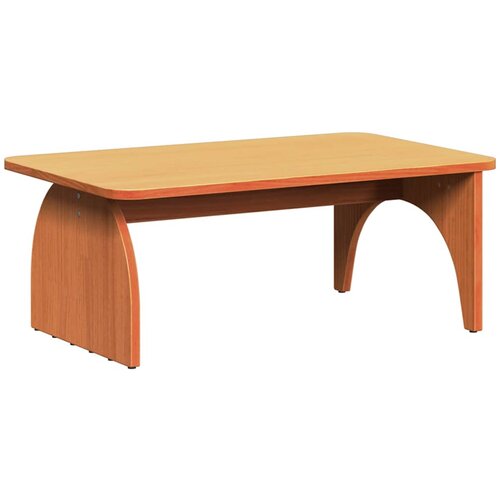 vidaXL Klubska miza Voščeno rjava 80 x 50 x 31 cm Trdna borovina, (5000073336) Cene