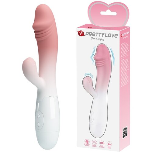Pretty Love 2025 Vibrator Rabbit Pretty Love Snappy Pinkwhite Slike