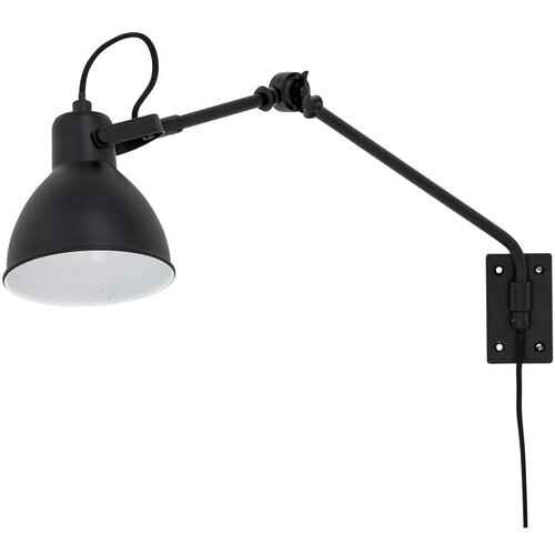 Bloomingville Crna zidna lampa Jili - Slike