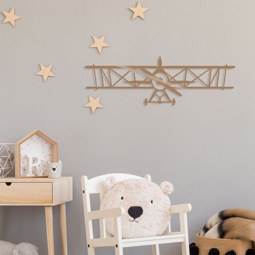 Wallity Zidna dekoracija Airplane, 70x23cm Cene