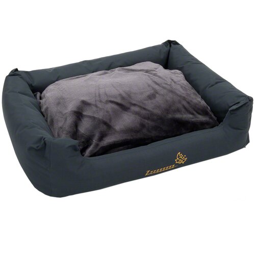 zooplus Pasja postelja Sleepy Time siva z blazino - D 80 x Š 65 x V 30 cm Cene
