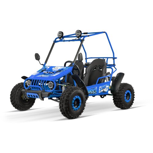 Nitro Motors Otro&amp;scaron;ki gokart 125 ccm midi buggy RG7-A Hunt 7 modra Slike