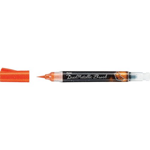 Pentel kist Dual Metallic narančasto-žuti 5 kom Cijene