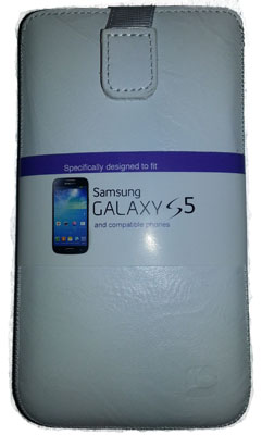 NOBRAND Torbica INDIGO Wash za Galaxy S5 - bela - žepek za telefon, dimenzije telefona do 142 x 72 x 8.1mm Cene