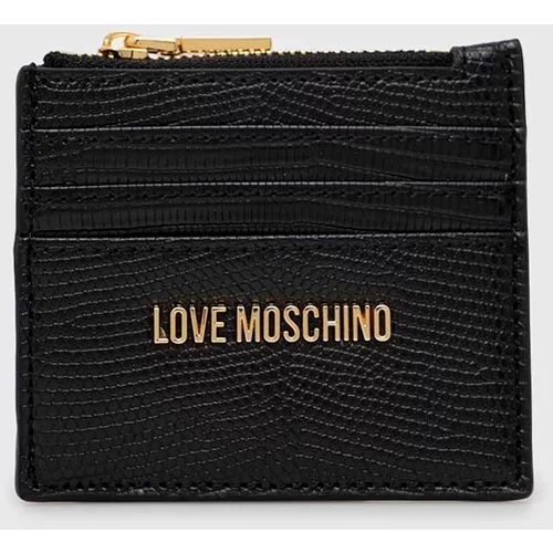 Love Moschino Etui za kartice boja: crna