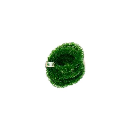 Novogodišnji ukras tanka girlanda 500cm - Zelena Slike