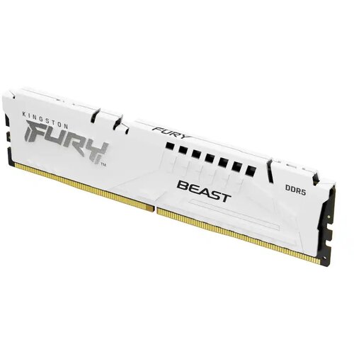 Kingston dimm DDR5 16GB 6400MT/s KF564C32BW-16 fury beast white xmp Cene