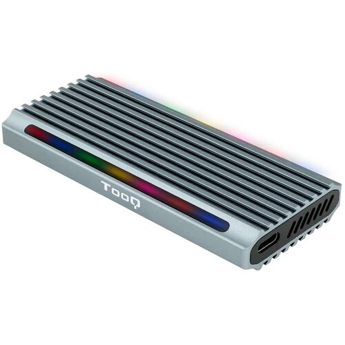 TooQ Caja Externa tudi TQE-2221G NGFF/NVME ''Shinobi'' USB-A RGB GRIS, (21714350) Cene