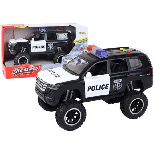  Driving Offroad Raptor Police Black Opening Door Sound Light Cene