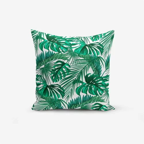 Minimalist Cushion Covers jastučnica s primjesom pamuka Mint Green Kavanice, 45 x 45 cm