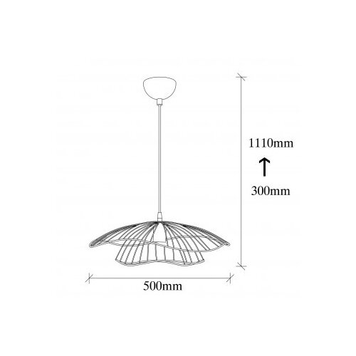 Opviq Viseča svetilka v bakreni barvi &amp;oslash; 50 cm Tel &amp;ndash; Slike