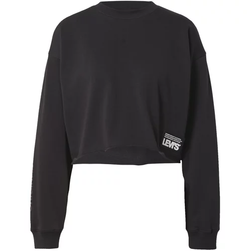 Levi's Sweater majica 'CARLA' tamo siva / crna / bijela