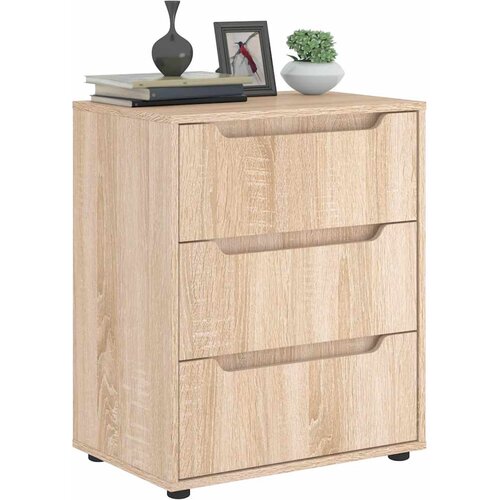 vidaXL Bivak VISNES Sonoma Oak 60x40x73 cm Inženirski les Cene