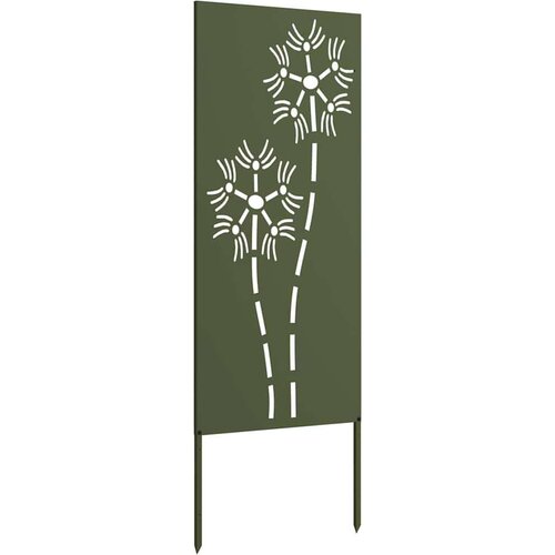 vidaXL Privatnost u vrtu Rezbarija Maslinovo zelena 50 x 140 cm Cijene