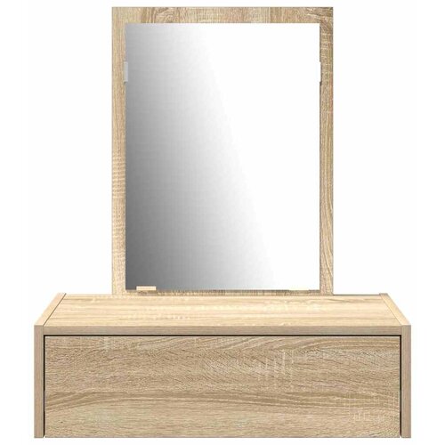  Toaletni stol Smeđa 60 x 40 x 70 cm Konstruirano drvo Slike
