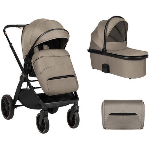 Kikka Boo Kolica Tiffany 2in1 set sa tvrdom korpom Beige Cene