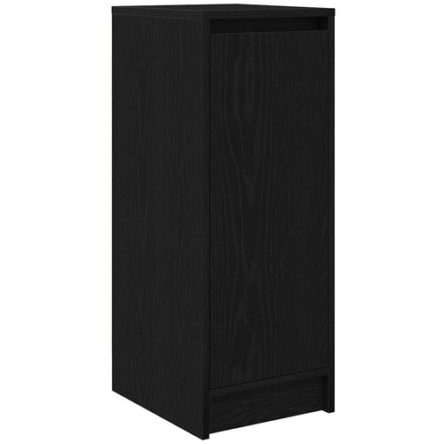  za cipele crni hrast 29,5x34x76 cm konstruiranog drva Slike