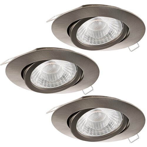 Eglo LED vgradna svetilka Eglo Tedo (5 W, premer: 7,8 cm, 1200 lm, topla bela svetloba) Cene