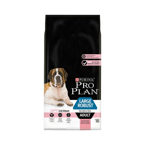 Pro Plan Large Robust Adult Sensitive Skin losos - Varčno pakiranje: 2 x 14 kg Slike