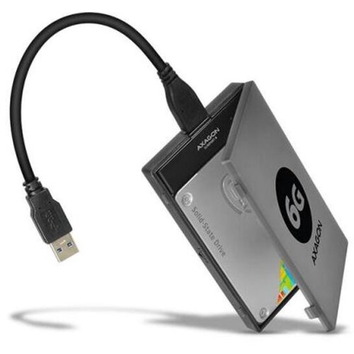 Axagon ADSA-1S6 2,5 USB 3.0 HDD SATA črn USB 3.0, ohi&scaron;je za disk Cene