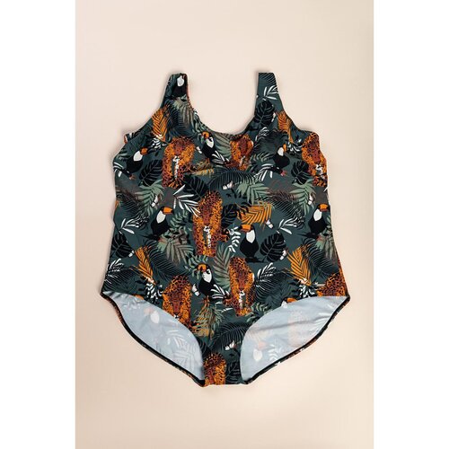 Fenzy Plus Size Kopalke S Potiskom, Zelene Cene